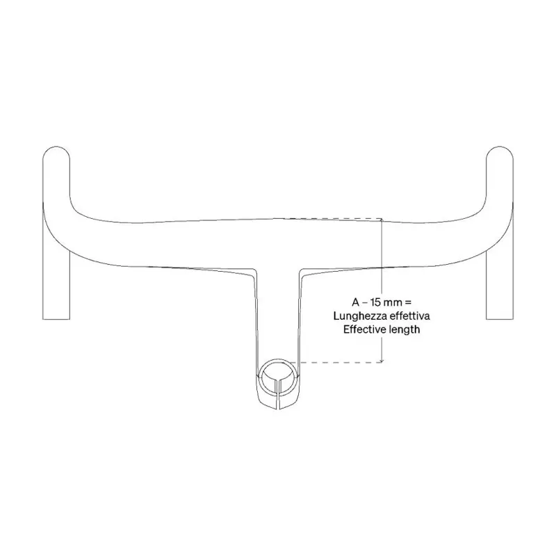 Deda Elementi Alanera DCR Integrated Handlebar and stem in Black-5